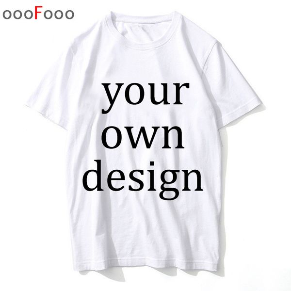 Votre propre conception t-shirt coton modal bricolage impression comme P o ou femmes hommes cadeau décontracté O cou t-shirt personnalisé 220614