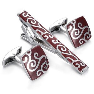 Vôtre 6 paires set tie clip chérir liens set meton de bijoux anniversaire unique des hommes Gift336d