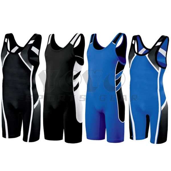 Traje de lucha libre para adultos jóvenes Traje de boxeo Triatlón Traje de una pieza Traje de baño de hierro Gimnasio Deporte Fitness Traje para correr Ropa para correr 240319