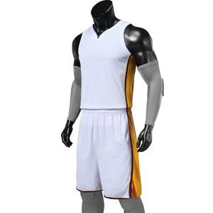 Jersey de basket-ball pour les jeunes pour enfants uniformes adultes personnalisés Kit de sport Training Basketball Jerseys Shirts avec short sets Numéro de nom