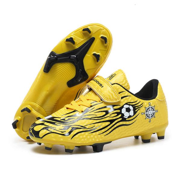 Zapatos de fútbol para niños jóvenes, botas de fútbol AG TF, tacos de entrenamiento profesionales para niños y niñas