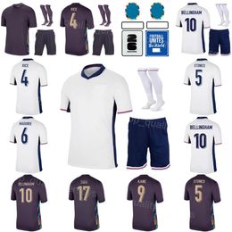 Équipe nationale masculine jeune 17 Toney Soccer Jerseys 7 Foden 4 Rice 1 Pickford 2 Konsa 3 Chilwell 9 Kane 14 Henderson 10 Bellingham 24-25 Euro Cup Football Shirt Kits Yingguo