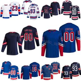 Jeunes hommes femme hockey 10 Artemi Panarin Jersey 24-25 Stadium Series 93 Mika Zibanejad 31 Igor Shesterkin 16 Vincent Trocheck 20 Chris Kreider 13 Alexis Lafrenière