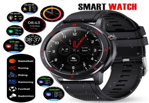 Youth1 Smart Watch Men IP68 Imperméable à la fréquence cardiaque de la fréquence artérielle de la pression artérielle Oxygène moniteur de fitness Tracker Message Rappel Bracel5307919