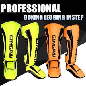 YouthAdult MMA Boksscheenbeschermers Kickboksen Enkelondersteuning Karatebeschermers Voetschacht Sanda Muay Thai-legging DEO 240226