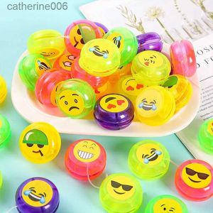Yoyo 10 pièces Mini sourire coloré Yoyo Fidgets jouets pour enfants cadeaux de fête d'anniversaire cadeaux d'invités récompense de classe Goodie Filler StuffersL231102