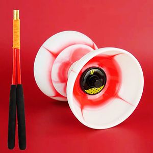 Yoyo 3 rodamientos Diabolo Toys Professional Chinese Ball Set Packaging Rope Bag Tipo de fuego Alta velocidad y Smooth BBDS 230605