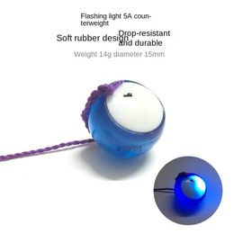 Yoyo 5A Clignotant Lumière Dés Balance Contrepoids YoYo Ball Accessoires Poids 14G 230612