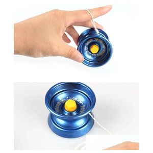 YoYO -legering Aluminium metaal voor kinderen en beginnersballen met pro ts nieuwigheid Gag Toys ZZ Drop levering geschenken otemz