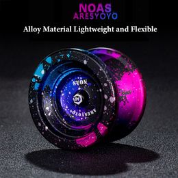 YoYo Alloy Magic Ao1 Yoyo Professional Aluminium Yo-Yo Ball Lager High Speed ​​Yo Classic Toys For Children Christmas Gifts 230214