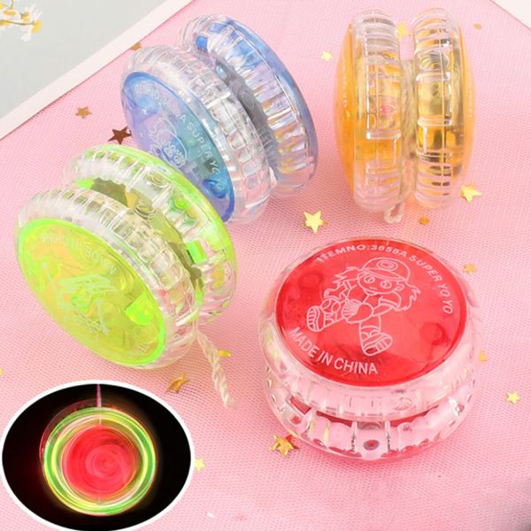 Yoyo Luminous Yo Toy Pull Wire para niños YoYo Kindergarten Actividad Regalo Niños y Niñas Juguetes yoyo 230713