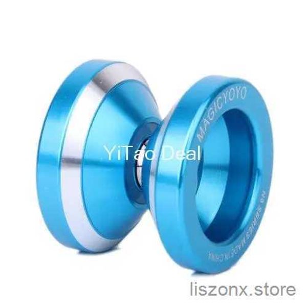 Yoyo eboyu yoyo ball bleu mode magie yoyo n8 ose faire en alliage en aluminium professionnel yo-yo jouet