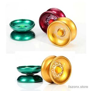 Yoyo High densité Alloy Yoyo Ball Calssic Toys Pull on Corde Ular Hand Hand Hand Inertial Toys Magic Boy Birthday Gift Yo-Yo