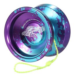 YoYo Leshare Yoyo Ball Aluminium String Trick Yoyo Balls Competitief yo cadeau met lagerreeksen en handschoenen klassiek speelgoed