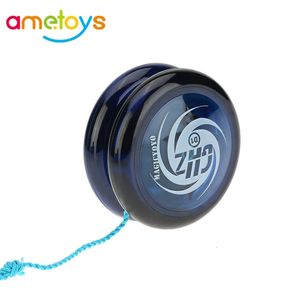 Yoyo Magic D1 boucle en plastique Poly Carbonate Yo yo N système d'éclatement d'étoile à arbre uni avec ficelle rotative pour enfants 231113