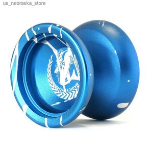 Yoyo Magicyoyo N12 Shark Honor Yoyo non réactif Yoyo Aluminium ALLIAGE YOYO ROTATION À Long terme Traitement de surface de sable Q240418