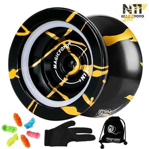 Yoyo Magicyoyo Professional Yoyo N11 ALLIAL Aluminium insensible Yoyo pour avancé avec 5 cordes de yoyo supplémentaires + sac + gant Yoyo