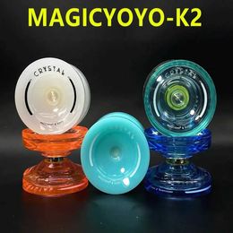 Yoyo Nouveau mise à niveau 8 couleurs Magicyoyo K2P Injection Moulée Prime Fancy Novice Niveau 1A3A5A Crystal Yo-Yo Kids Classic Toy Gift H240521