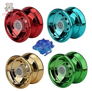 Yoyo Professional Aluminum Metal Yoyo For Kids And Beginners Metal Yo-Yos For Kids And Adults With Yo Accessories Gifts For Child 230807