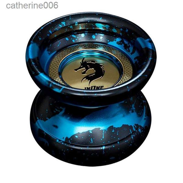 Yoyo professionnel papillon Yoyo alliage réactif Yoyo 10 roulement à billes Yoyo pour joueur avancé avec 10 cordes L231102