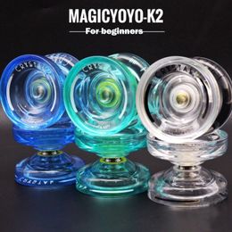 Yoyo mejora 8 colores MAGICYOYO K2P moldeado Premium lujo principiante nivel de entrada 1A3A5A cristal yo-yo niños clásico juguete para regalo 230628