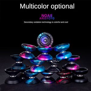 Yoyo Yoyo Professional Magic Yoyo Metal Yoyo With 10 Ball Bearing Alloy Aluminum High Speed Unresponsive Yo Classic Toys For Kids 230612