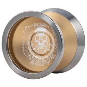 Yoyo Yozean Yoyo Profesional No responde Yoyo Divemaster Legendario 7075 Titanio de aluminio Toy Yoyo Toy (1a 3a 5a)