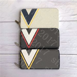 YQ ZIPPY WALLET VERTICAL la forma más elegante de llevar dinero, tarjetas y monedas Diseño clásico Cartera de cuero para hombre Tarjetero