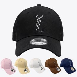Ys lbrand designer chapeau new Times Collaboration Black 9forty Baseball Hats Street Sports Cap ajusté pour hommes Women Wholesale