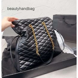 YS Women le pochon Tote doux mode ysllbag shopping gaby en cuir bag épaule monteuse motif de chèque de diamant chaîne de sac à main