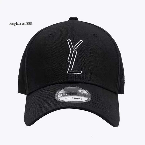 ysl gorra de béisbol Gorra de diseñador Color sólido Diseño de letras Sombrero de moda Temperamento Estilo de partido Gorras de béisbol Hombres Mujeres Gorra de béisbol