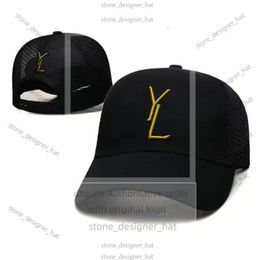 Ysl cap mode de luxe de luxe chapeau de luxe casquette cape solide new Ball Cap Classic Brand Gym Sports Fitness Party Baseball Cap Mens Cap YSLSS CAP 8486