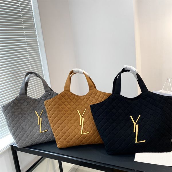 Yslbags Bolsos de marca Icare Mujer Diseñador Bolsos de hombro Monederos de moda Carta Hobo Veet Bolso de compras para mujer Popular de alta calidad