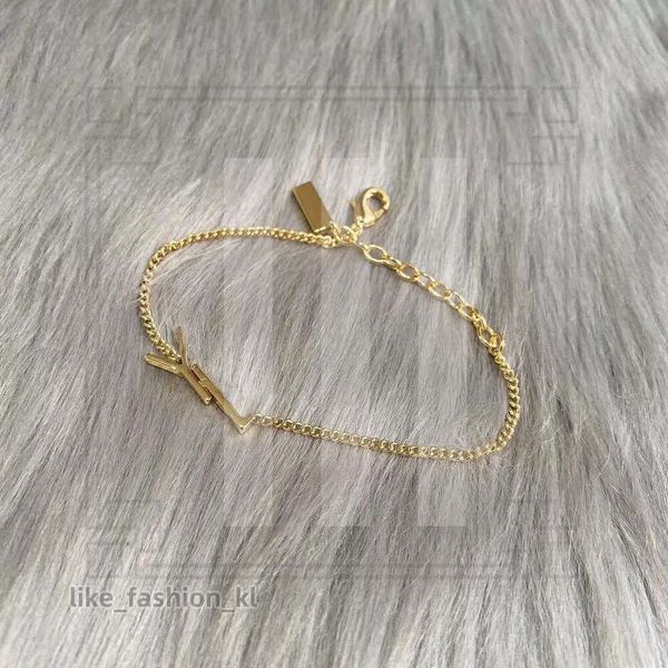 YSLHEELS Bracelet Fashion Luxury 18K Gold Y Charm Designer Bracelets For Women Party Mariage Lovers YSLSUNSHASSES BRACELET CADEAU BIELLISSE 300 574