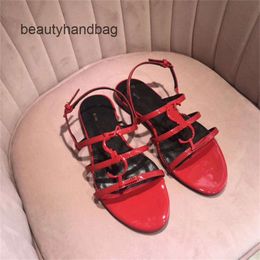 yslheels ys pantoufles mâles 2023 Designer pour femmes chaussures en cuir nude talons moyens de sandales mmk