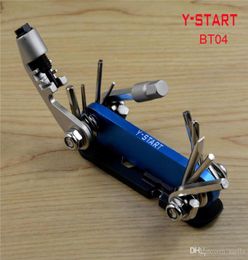 Ystart Bicycle Tools establece MultiTools para montar herramientas EDC al aire libre con Torix y Desmontaje de aleación de aluminio de cadena BT041032636
