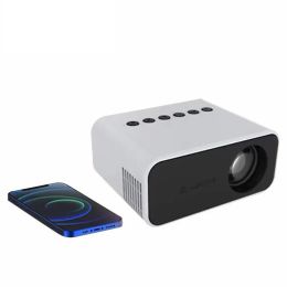 YT500 LED Mobiele Video Mini-projector Home Theater Mediaspeler Kindercadeau Bioscoop Bekabelde Multiscreen-projector voor Iphone Android
