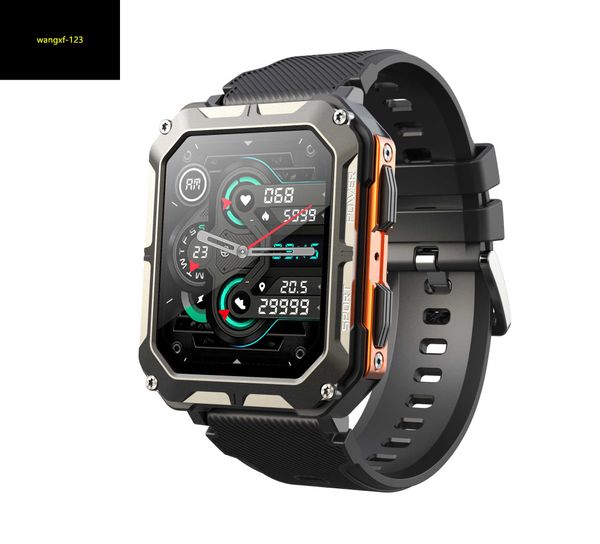 YTGEE pas cher C20 Pro 2024 extérieur Relogio Smartwatch hombre 1.8 pouces BT appel Android IP68 étanche sport montre intelligente pour hommes