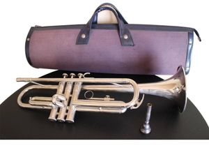 YTR 136 Trompet zilver Bb muziekinstrument Mouthpeace hardcase