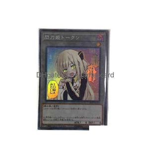 Yu Gi Oh 18Tp-Jp216 Diy Speciale productie Sky Striker Ace - Raye Derivaat Verschillende schilderijen Face Flash Niet origineel G220311 Drop D Dhwyv