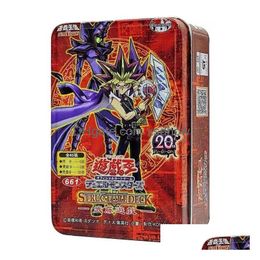 Yu Gi Oh 216 stks niet-repetitief klassiek bordspel Engels kinderpuzzel collectiekaart Giftnot origineel G1125 droplevering Dhjwl