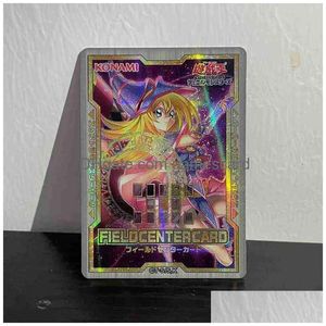 Yu Gi Oh Dark Magician Girl / Blue-Eyes White Dragon Venue Center Carte d'indication Hobby Collection Non Original G220311 Drop Delivery Dhez3