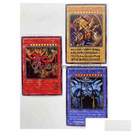 Yu Gi Oh Engels Egyptische God Obelisk The Tormentor Diy Speelgoed Hobby Hobby Collectibles Game Collection Kaarten G220311 Drop Delivery Dhy5K