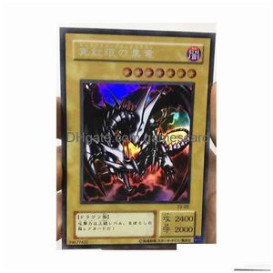 Yu Gi Oh yeux rouges B. Dragon 2001 prix bricolage jouets loisirs passe-temps objets de Collection jeu cartes de Collection G220311 livraison directe Dhe4W