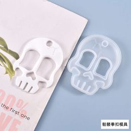 Yu Meiren Diy Crystal Gel Drop Mold Fun Play Defense Skull Fist Buckle Silicone 7XZQ