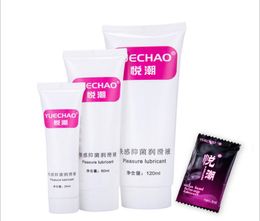 Yuechao lubricante sexual aceite de masaje lubricante a base de agua lubricación masculina y femenina lubricante Anal Gay para sexo 8532814