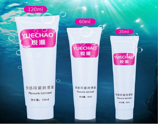 yuechao huile de massage lubrifiant sexuel, lubrifiant à base d'eau, lubrification masculine et féminine, lubrifiant Anal Gay pour le sexe, 25ML