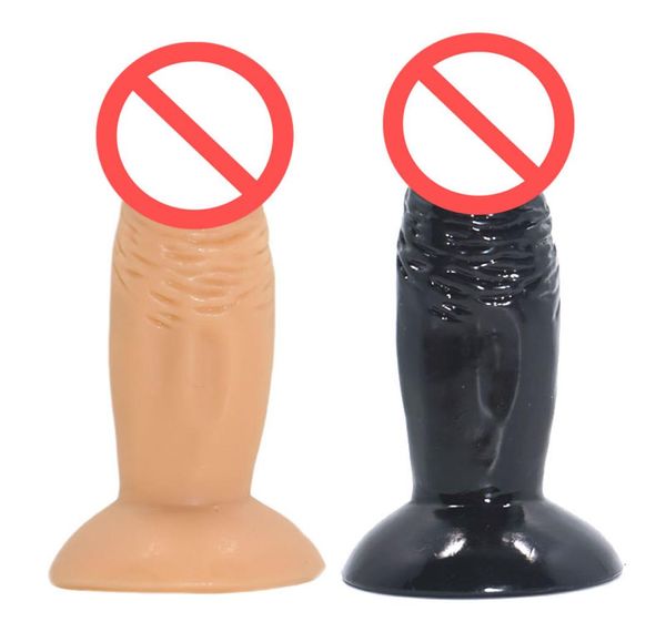 YUELV 472 pouces mini gode anal pour débutants gode flexible réaliste avec base Gspot stimuler les jouets sexuels érotiques adultes pour les femmes2227089