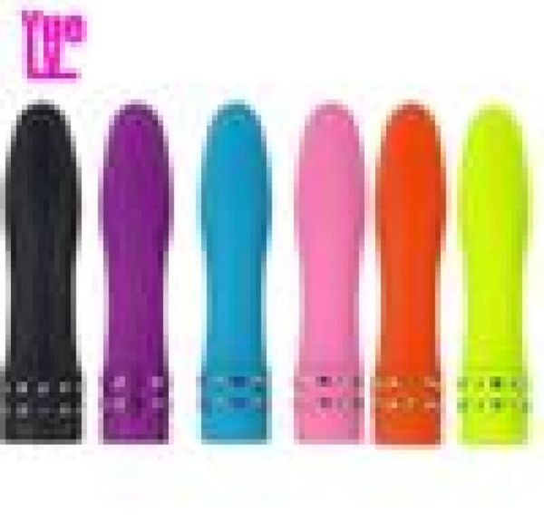 Yuelv 6 couleur multi-vitesse étanche mini-masseur vibrant masseur diamant balle vibratrice toys pour femmes se masturbate adulte ER8802722