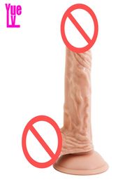 YUELV 629 pouces débutants Mini gode réaliste pour les femmes pénis artificiel coq avec ventouse adulte jouets sexuels femme Gspot Massa4681902